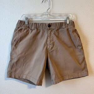 Bearbottom shorts men’s size large 7 inch inseam cotton brown chino short